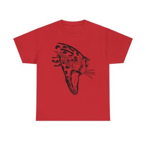 “Seen Too Much” Panther T-Shirt – Ugly, Wise, and a Little Worn Out - Image 37