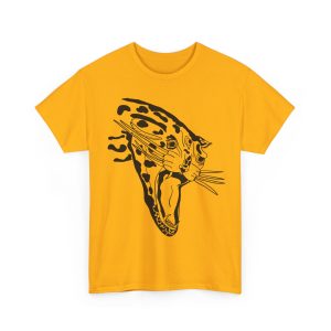 “Seen Too Much” Panther T-Shirt – Ugly, Wise, and a Little Worn Out