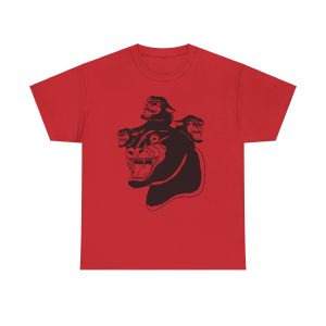 “Cerberus Chernobyl Cat” T-Shirt – Three Times the Cat-titude - Image 38