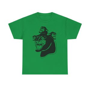 “Cerberus Chernobyl Cat” T-Shirt – Three Times the Cat-titude - Image 14