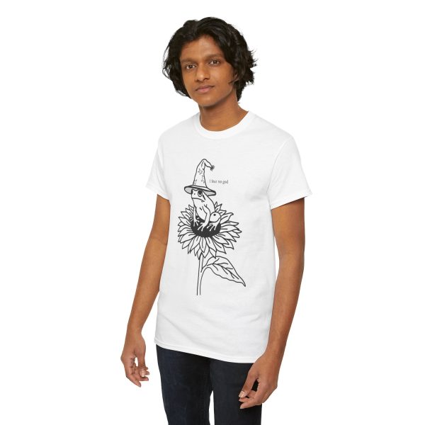 “I Fear No God” Frog T-Shirt – Embrace the Amphibious Anarchy