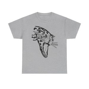 “Seen Too Much” Panther T-Shirt – Ugly, Wise, and a Little Worn Out - Image 49